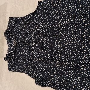 J Crew floral sleeveless top